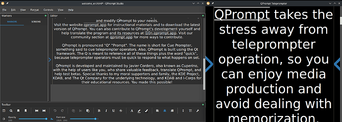 QPrompt Studio with KDDockWidgets WIP